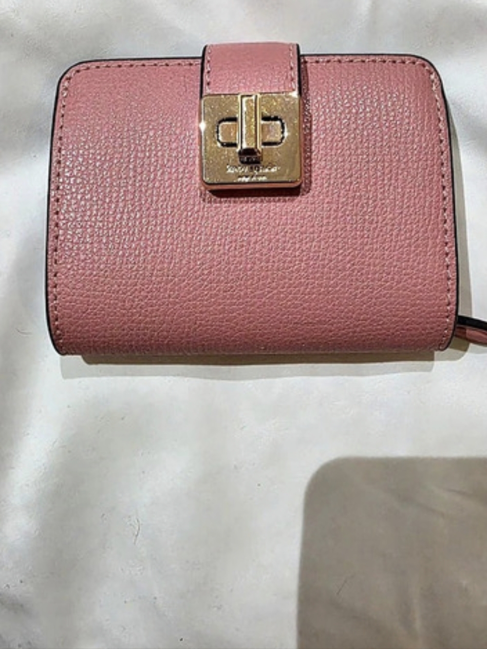Kate Spade Pink Leather-Style Wallet